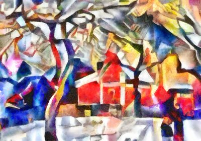Winterhaus von Alex Caminker